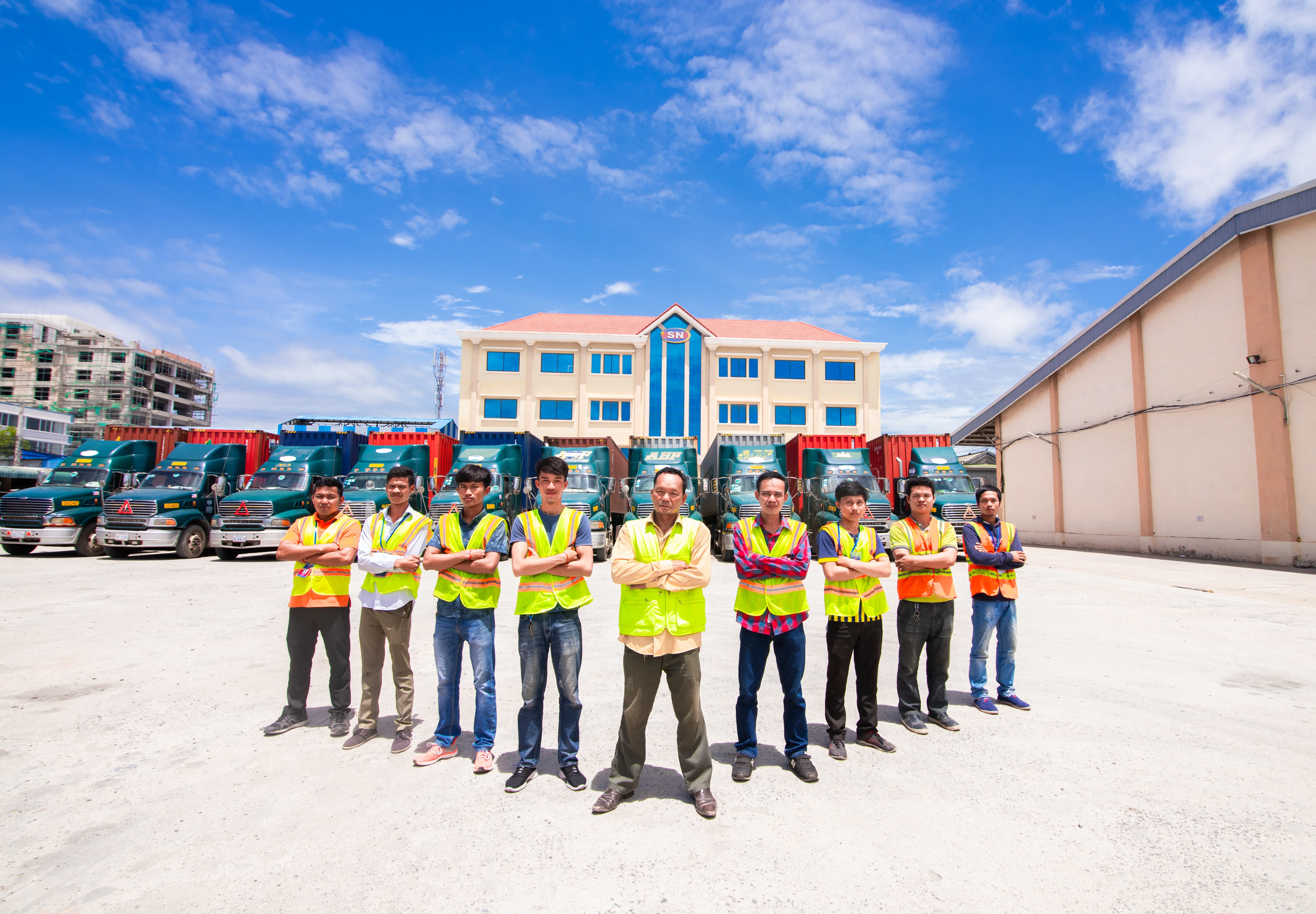 Phnom Penh Dry Port container storage and freight handling